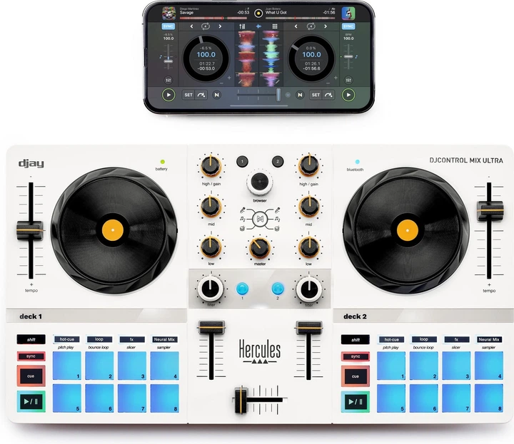 Kontroler DJ Hercules DJControl Mix Ultra (3362934746421) - obraz 2