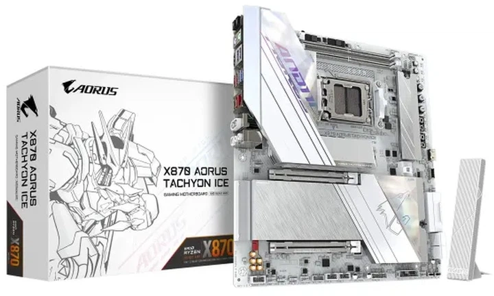 Материнська плата Gigabyte X870 AORUS TACHYON ICE (sAM5, AMD X870, PCI-Ex16) - зображення 5