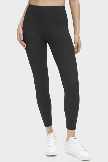 Жіночі чорні легінси DKNY M DP3P3249 - изображение 3