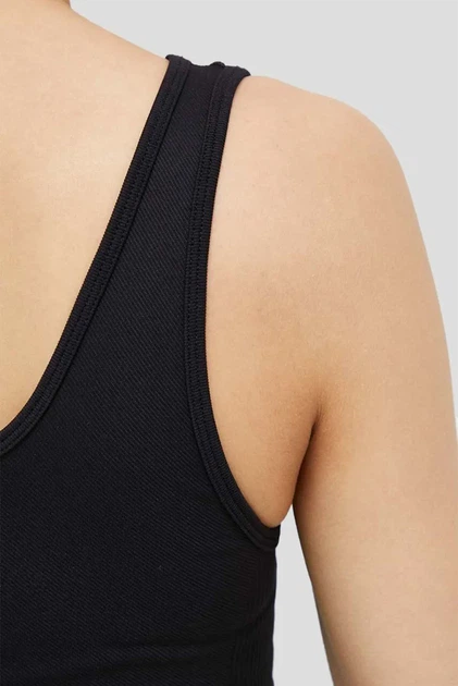 Жіноча чорна майка DKNY L DP2T9040 - Фото 8 Жіноча чорна майка DKNY L DP2T9040 - изображение 8