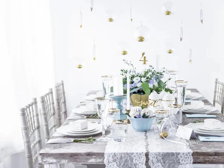 Свічники Party Deco Скляні кулі 10 см 4 шт. (5901157490469) - зображення 8