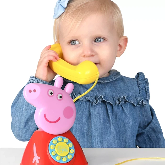 Іграшка-каталка Peppa Pig Телефон Пеппи (1684687) - зображення 6