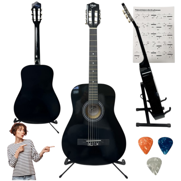 Gitara klasyczna V-Tone BCG BK - obraz 2