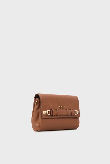 Жіноча коричнева сумка GREGORIA Guess OS HWBG8546200 - Фото 3 Жіноча коричнева сумка GREGORIA Guess OS HWBG8546200 - зображення 3
