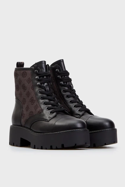 Жіночі чорні черевики VAINA2 Guess 40 FLTSL2FAL10 - изображение 3