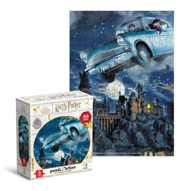 Пазл класичний "Harry Potter. Ford Англія" 200501, 350 елементів - Фото 2 Пазл класичний "Harry Potter. Ford Англія" 200501, 350 елементів - зображення 2