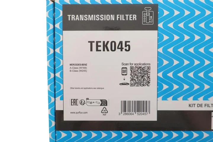 Фільтр АКПП MB W169/W245 04-12 Purflux TEK045 - изображение 2