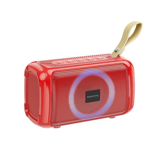Портативна колонка BOROFONE BR17 Cool sports wireless speaker, 5W, Red - Фото 1 Портативна колонка BOROFONE BR17 Cool sports wireless speaker, 5W, Red - зображення 1