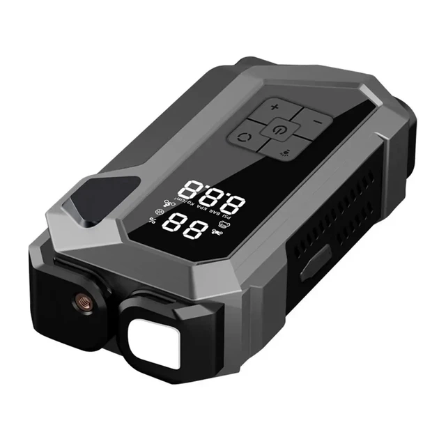 Пусковое устройство JUMP STARTER 18B 4в1 16000mAh 2000A с компрессором для авто автомобильный бустер 10411 - Фото 8 Пусковое устройство JUMP STARTER 18B 4в1 16000mAh 2000A с компрессором для авто автомобильный бустер 10411 - изображение 8