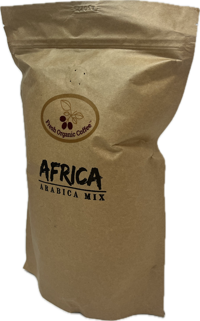 Fresh Organic Coffee Africa Arabica Mix 1 кг – свежеобжаренный кофе 100% арабика в зернах - изображение 6