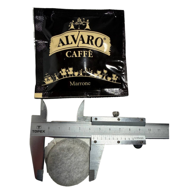Молотый кофе в чалдах Alvaro Marrone 50 шт х 7 г - изображение 5