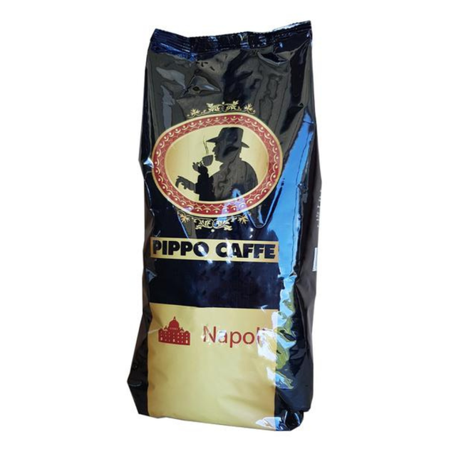 Pippo Caffe Napoli – зернова кава 1 кг без кислинки з шоколадною гірчинкою - Фото 2 Pippo Caffe Napoli – зернова кава 1 кг без кислинки з шоколадною гірчинкою - зображення 2