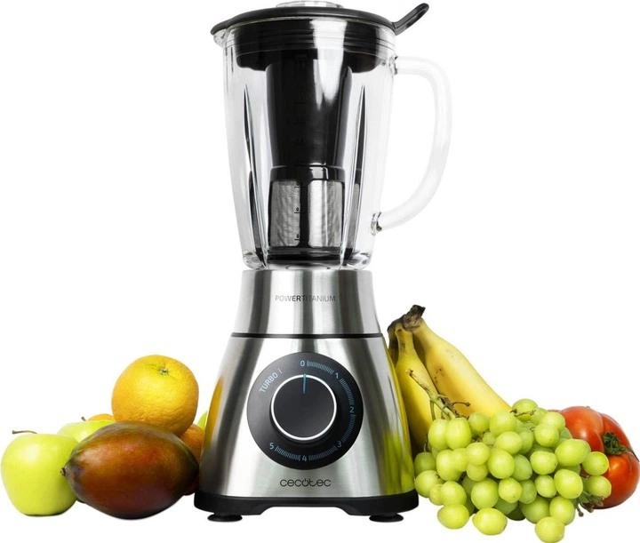 Blender Cecotec Power Titanium 1300 PerfectMix Black (04140) - obraz 2