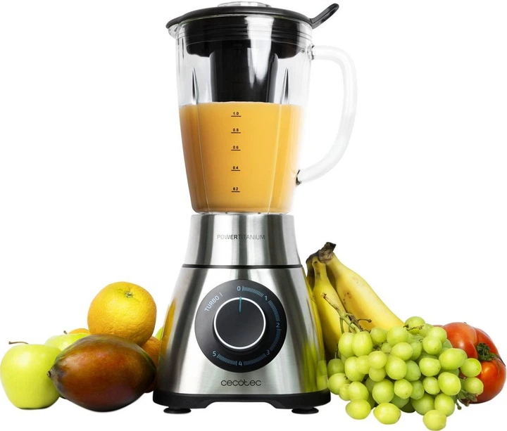 Blender Cecotec Power Titanium 1300 PerfectMix Black (04140) - obraz 3