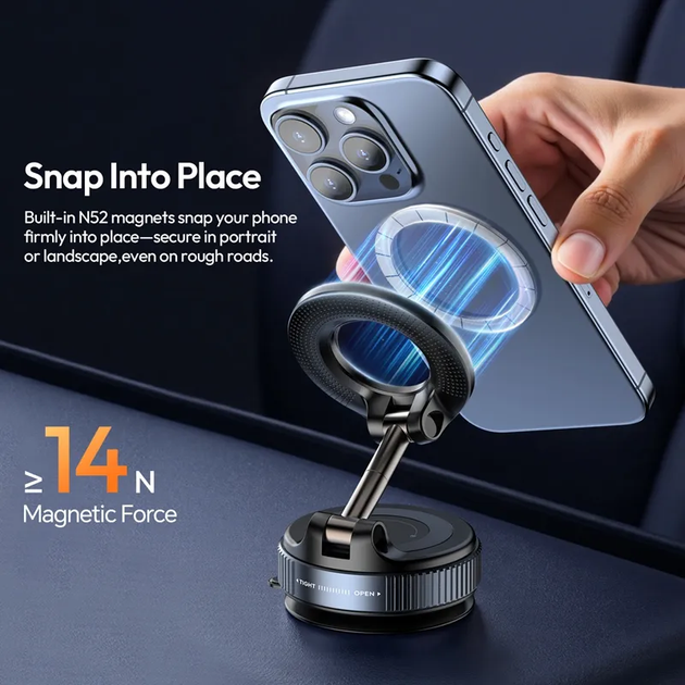 Тримач телефона Ulanzi SK - 25 Mobile PhoneSuction Cup Holder - изображение 8
