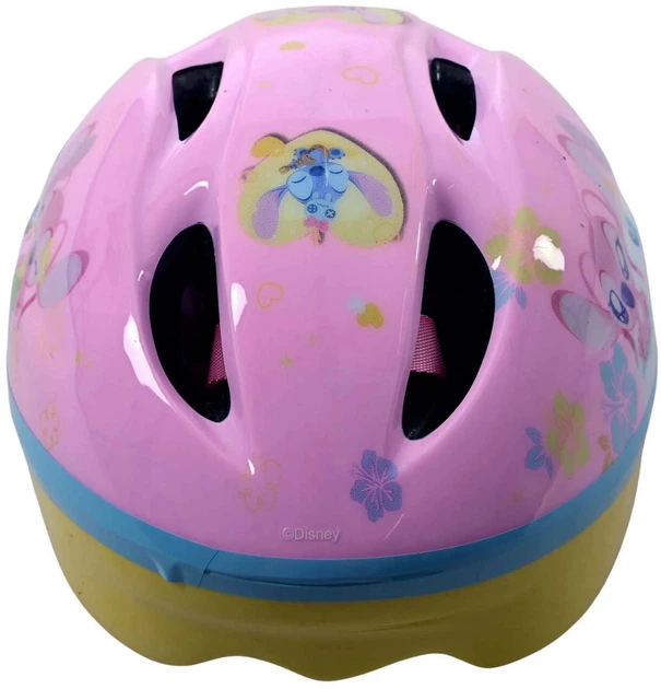 Kask rowerowy dla dzieci Volare Disney Stitch 52 - 56 cm Różowy (8715347010392) - obraz 4