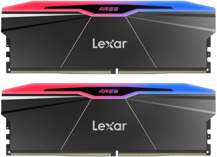 Оперативна пам'ять Lexar Ares RGB DIMM DDR5-6000 32768MB (Kit of 2x16384MB) PC5-48000 (LD5U16G60C26BR-RGD) - зображення 2
