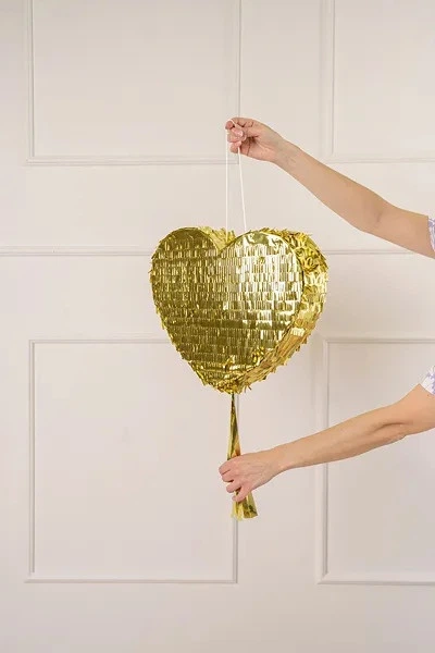 Piniata składana PartyDeco Serce Love 36 x 32 x 10 cm (5904555039698) - obraz 2