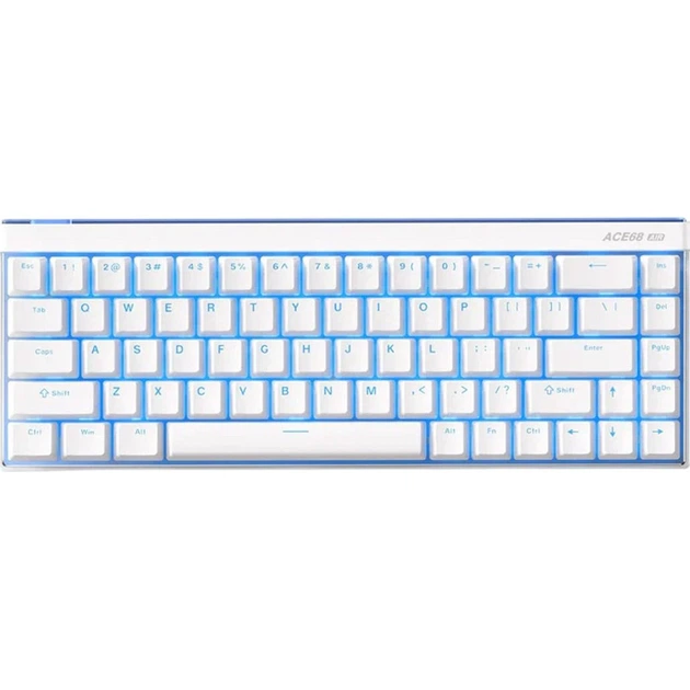 Клавиатура MCHOSE Ace 68 Air RGB Mount Tai Magnetic Switch GT Snow