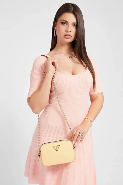 Жіноча жовта сумка NOELLE Guess OS HWZG7879140 - Фото 2 Жіноча жовта сумка NOELLE Guess OS HWZG7879140 - изображение 2