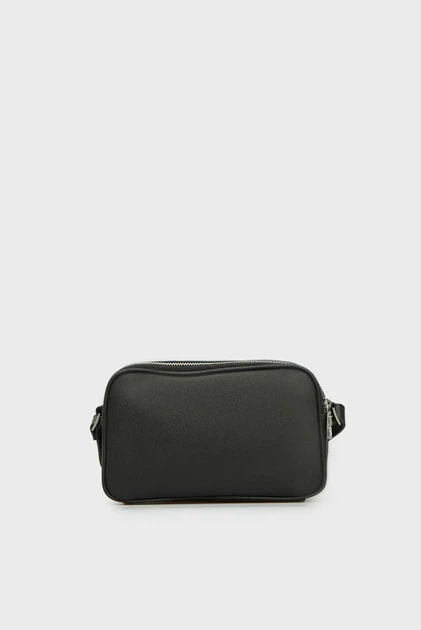 Чоловіча чорна сумка TORINO CMERA BAG 2 ZP Guess OS HMECSAP3329 - зображення 5