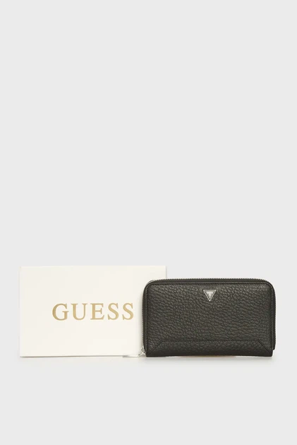 Чоловічий чорний шкіряний гаманець BARCELLONA Guess OS SMBAGRLEA28 - Фото 5 Чоловічий чорний шкіряний гаманець BARCELLONA Guess OS SMBAGRLEA28 - изображение 5