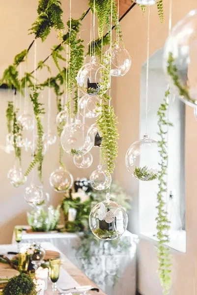 Свічники Party Deco Скляні кулі 10 см 4 шт. (5901157490469) - зображення 6