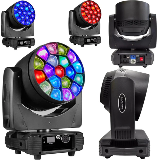 Світлодіодна голова Light4Me рухома Galaxy MKII (5908249827547) - зображення 2