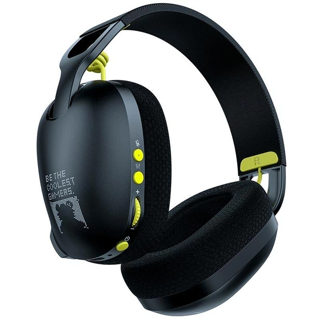 Бездротові ігрові навушники Onikuma B2 Bluetooth гарнітура для геймерів з мікрофоном Black (19114) - зображення 4