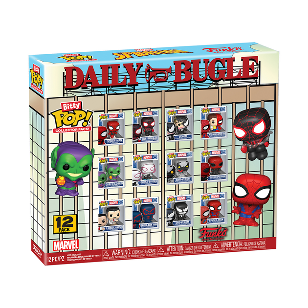 Набор фигурок Bitty Pop Marvel Spider-Man 12 шт. (8D382C1688F3) - Фото 1 Набор фигурок Bitty Pop Marvel Spider-Man 12 шт. (8D382C1688F3) - изображение 1