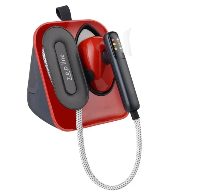 Zepline ZP-00222 Pro – ручной отпариватель, Красный 3000 Вт, подача пара 50 г/мин - изображение 3