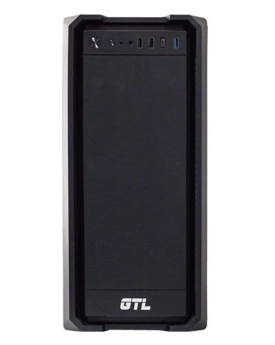 Корпус GTL 3804N1-U3C Black, БЖ 500W, Midi Tower, ATX / MicroATX / Mini ITX, 2xUSB 2.0, 1xUSB 3.0, 1xUSB 3.0 Type-C, CPU - 155мм/VGA - 330мм, 375x195x413 мм, 0.4 мм, 2.6 кг - изображение 2