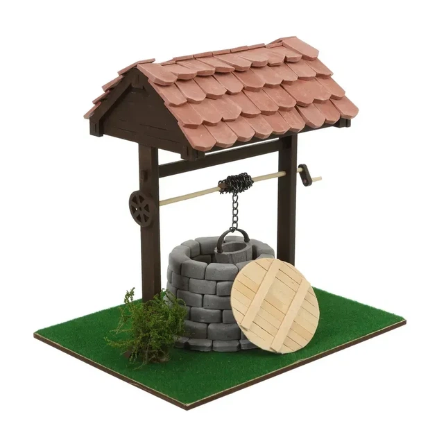 Керамический Конструктор из мини-кирпичек Medieval well. Крышница - Фото 2 Керамический Конструктор из мини-кирпичек Medieval well. Крышница - изображение 2