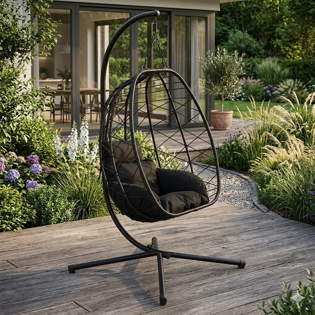 Крісло-кокон гойдалка ModernHome by Multistore ESO-C748-1-1 - зображення 6