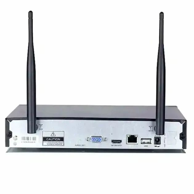 Комплект відеоспостереження з 4 IP камер з підтримкою 5G та ІЧ-підсвічуванням DVR JT-8906ZL3-4 для вулиці та всередині приміщень - зображення 3