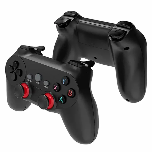 Бездротовий ігровий джойстик 2,4ГГц USB для ПК та PS3 чорний анатомічна форма ABS-пластик розмір 160х110х65 мм - Фото 8 Бездротовий ігровий джойстик 2,4ГГц USB для ПК та PS3 чорний анатомічна форма ABS-пластик розмір 160х110х65 мм - зображення 8