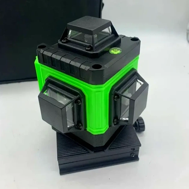 Лазерный уровень 4D 12 линий до 30м 2400мАч с штативом в кейсе GreenLine Pro - изображение 7