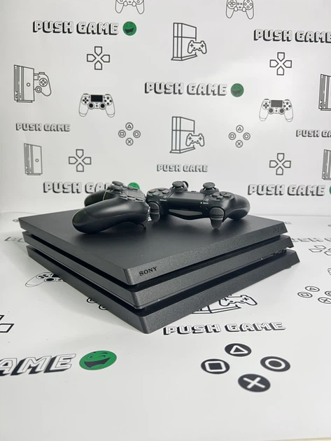 Ігрова Приставка Playstation 4 Pro 1TB Black (9.00-12.52) +43 ігор +2DualShock 4 Б/В - зображення 5