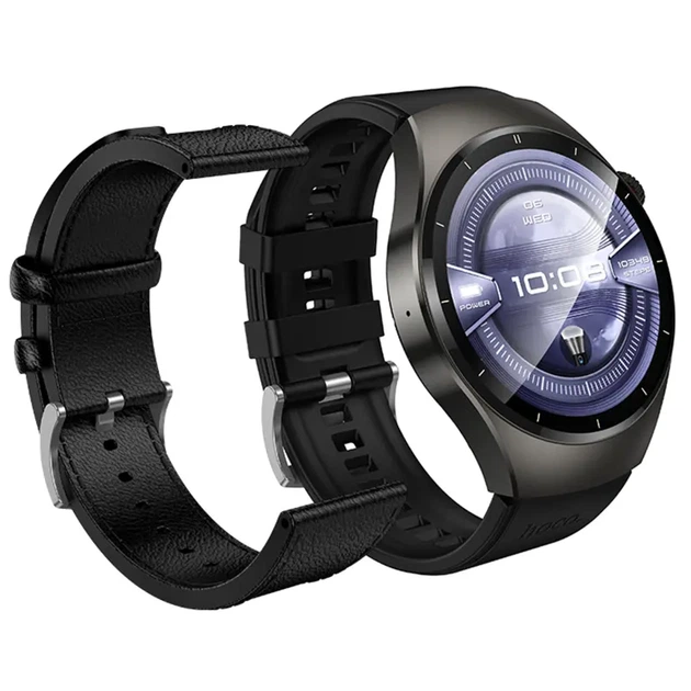Смарт-годинник Hoco Y40 Smart sports watch (call version) Black - изображение 2