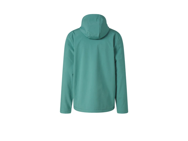 Куртка Softshell (софтшел) водоотталкивающая и ветрозащитная для мужчины Crivit BIONIC-FINISH® ECO 458389 S Зеленый - изображение 3