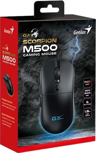 Миша Genius GX Gaming Scorpion M500 USB Black (31040011400) - зображення 2