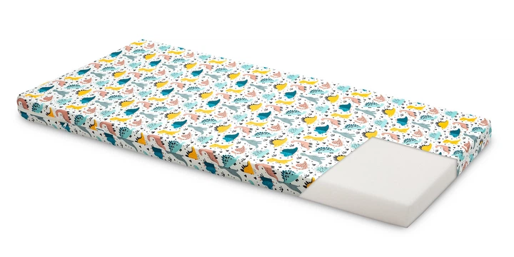 Materac Sensillo Dinozaury 120x60 cm (5908310395289) - obraz 2