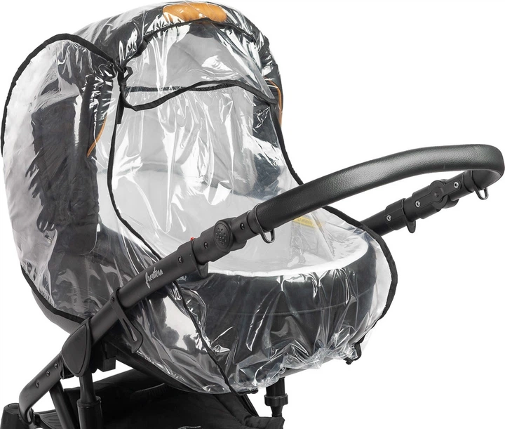 Дощовик для люльки Caretero Premium універсальний прозорий (5908310396408) - зображення 3