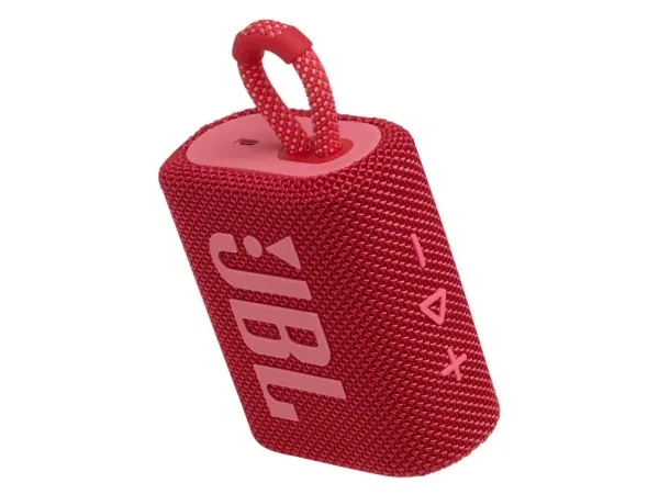 Портативна акустика JBL GO 3 Red (JBLGO3RED) - зображення 5