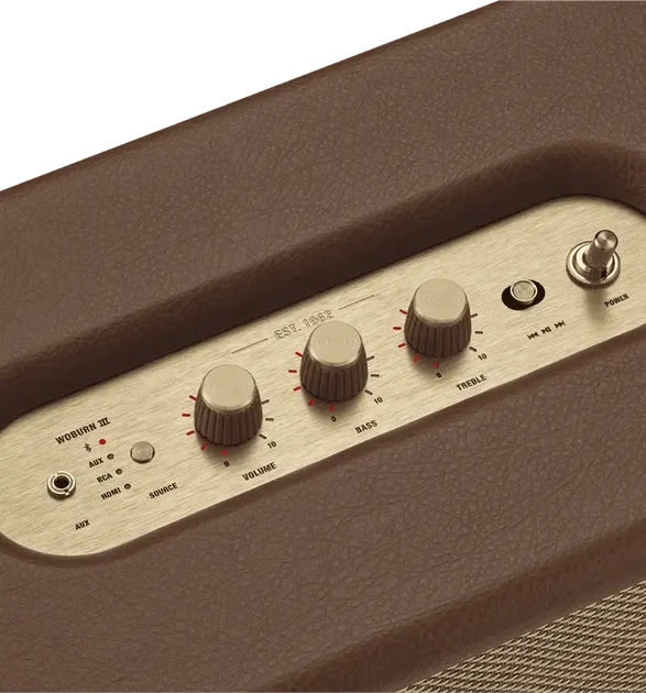 Портативна колонка Marshall Loudest Speaker Woburn III Brown (1006085) - изображение 4