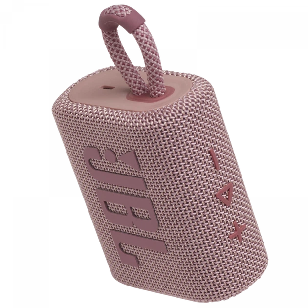 Портативна акустика JBL GO 3 Pink (JBLGO3PINK) - изображение 5