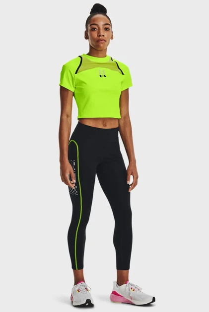 Жіночі чорні тайтси UA Run Anywhere Ankle Tight Under Armour XS 1376763-001 - изображение 2