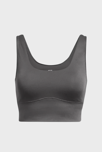 Жіночий сірий топ Meridian Fitted Crop Tank Under Armour XL 1379153-025 - изображение 4