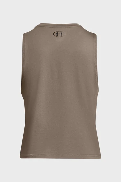 Жіночий коричневий топ Vanish Energy Crop Tank Under Armour L 1383654-200 - зображення 4