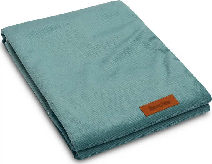 Дитячий плед Sensillo Velvet смарагдовий 75 x 100 см (5908310395241) - зображення 3